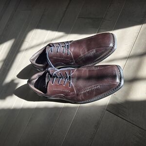 Men's Brown Leather Dress Shoes